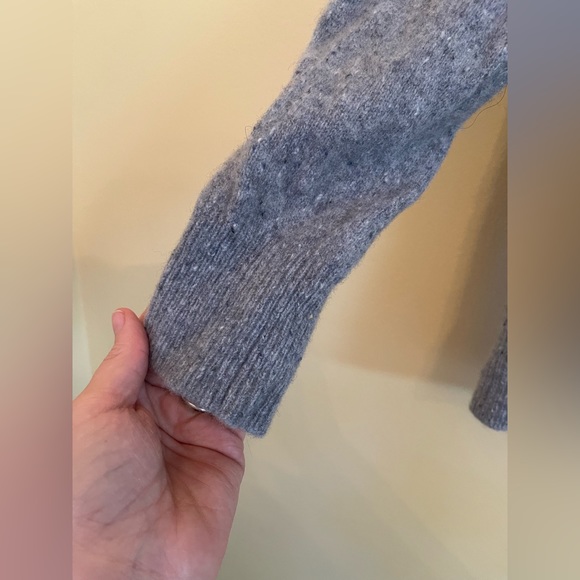 J. Crew V-Neck Cardigan Sweater Merino Wool Size S - Picture 8 of 9